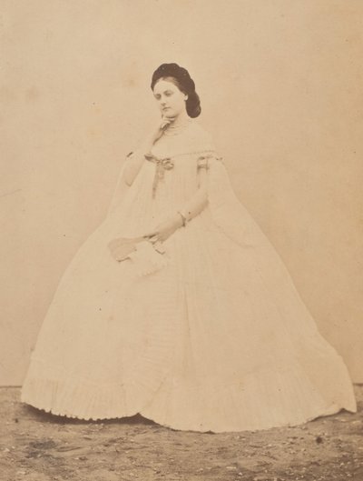 もう1枚のプリーゼのバスローブ、1860年代。 作： Pierre Louis Pierson
