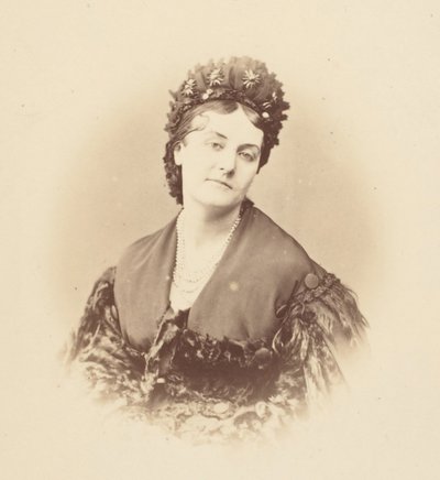 木製の星、1860 年代。 作： Pierre Louis Pierson