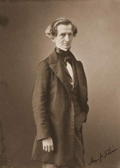 ヘクターベルリオーズ1803-1869の肖像c。 1850 作： Pierre Louis Pierson
