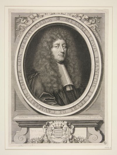 ルイ・フランソワ・ル・ファーヴル・ド・コーマルタン (1624-1687) 作： Pierre Louis van Schuppen