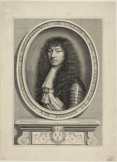ルイ14世 作： Pierre Louis van Schuppen