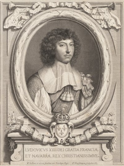 ルイ 14 世の肖像、1650 ～ 1702 年。 作： Pierre Louis van Schuppen