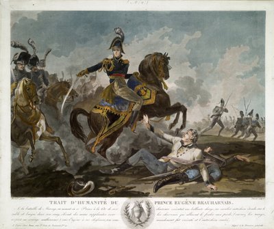ウジェーヌドボーアルネの大陸、1814年頃 作： Pierre Martinet