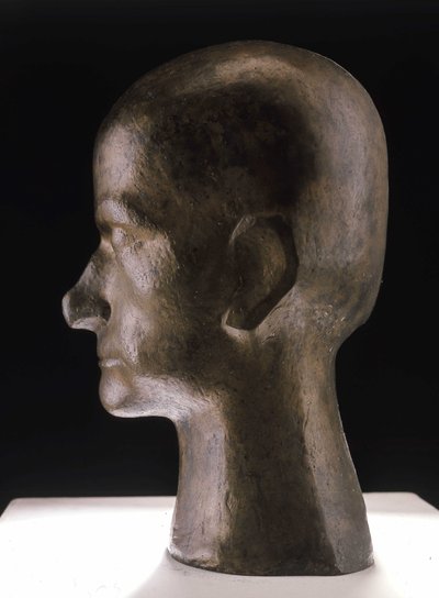 ボードレールの胸像、ブロンズ 作： Pierre Maurice Raymond Duchamp Villon