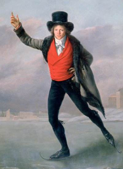 スケーター、1798年。 作： Pierre Maximilien Delafontaine