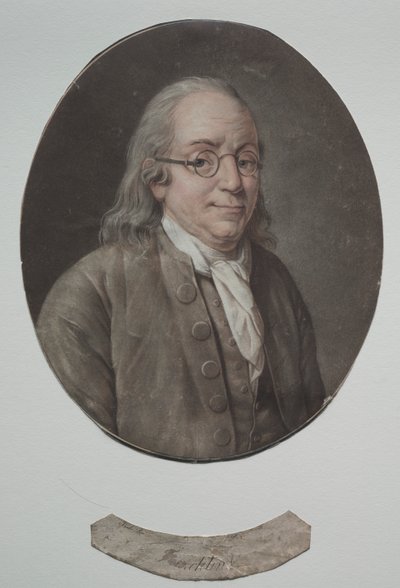 ベンジャミンフランクリン 作： Pierre Michel Alix