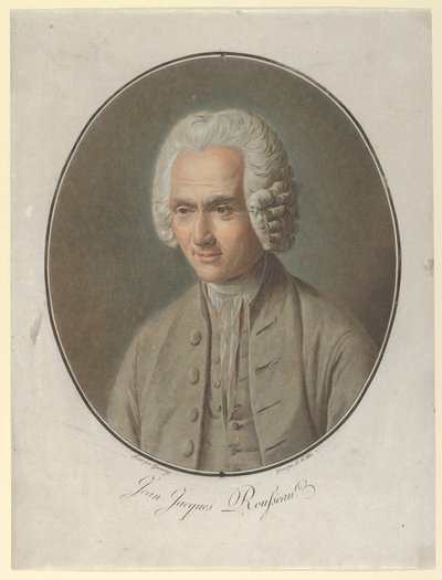 ジャンジャックルソー、1791年 作： Pierre Michel Alix