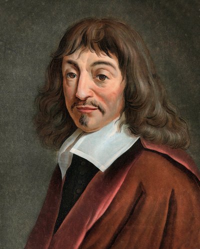 ルネ・デカルトの肖像 作： Pierre Michel Alix