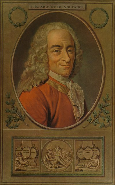 ヴォルテール、c1770、1913 作： Pierre Michel Alix