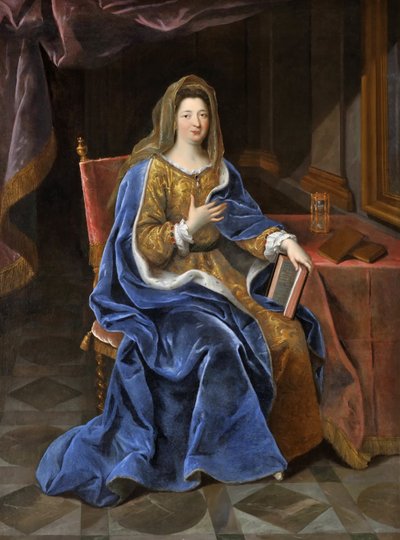 フランソワーズ・ドビニェ、マルケス・ド・マンテノン1635-1719 作： Pierre Mignard