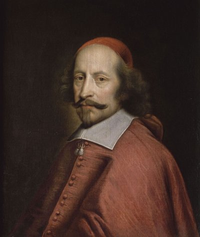 枢機卿マザリンの肖像、1661年 作： Pierre Mignard
