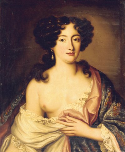 マリー・マンチーニの肖像 作： Pierre Mignard