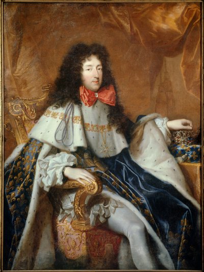 ルイ14世の弟、オルレアン公フィリップ（1640-1701）（ムッシュー）の肖像。ピエール・ミニャール（1612-1695）による絵画 作： Pierre Mignard