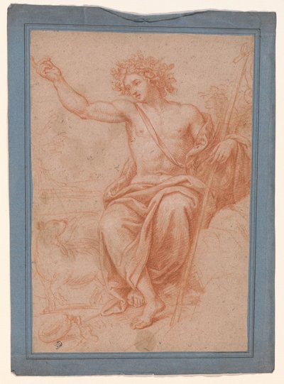 Studie von Apollo oder Johannes dem Täufer 作： ピエール・ミニャール
