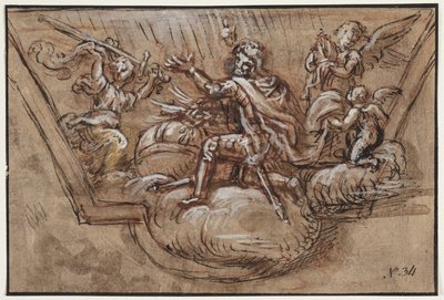 ドラフト天井装飾 作： Pierre Mignard