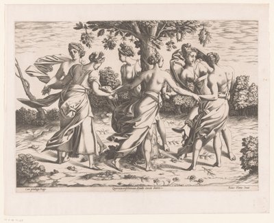 ドリアデンの踊り 作： Pierre Milan (attributed to)