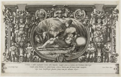 フォンテインブローのニンフ、1554年 作： Pierre Milan