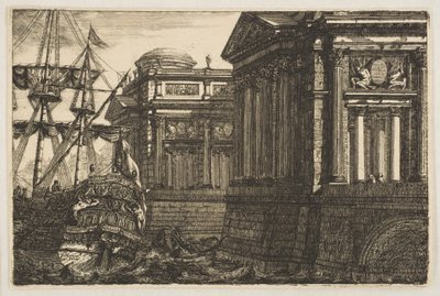ポートシーン、カリフォルニア州。 1760年。 作： Pierre Moreau