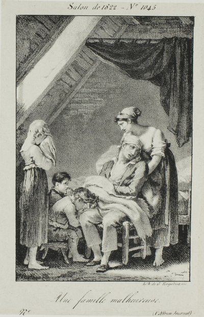 悲惨な家族 作： Pierre Paul Prud