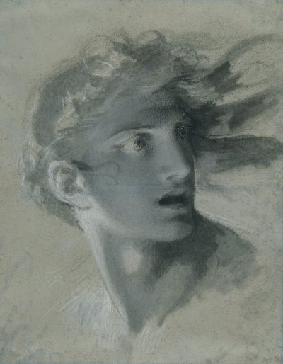 復讐の頭、1804年頃 作： Pierre Paul Prudhon