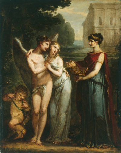 愛と富を好む純真、c。 1804年。 作： Pierre Paul Prud