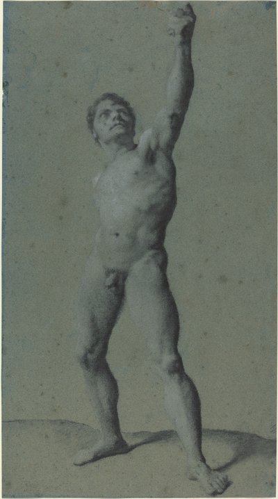 男性ヌード研究 作： Pierre Paul Prud