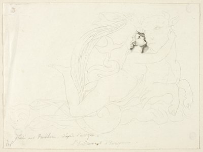 レイプ・オブ・エウロパ 作： Pierre Paul Prud