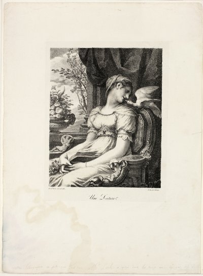 読書 作： Pierre Paul Prud
