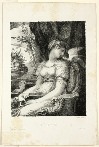 読書 作： Pierre Paul Prud