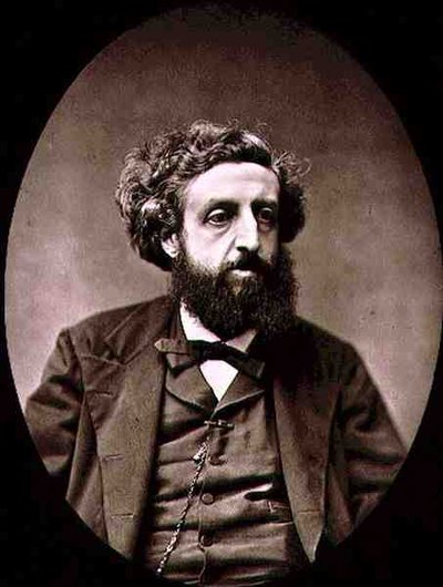アルフレッド・ナッケ（1834-1916）、1874-78年頃の「Galerie Contemporaine」より（モノクロ写真 作： Pierre Petit