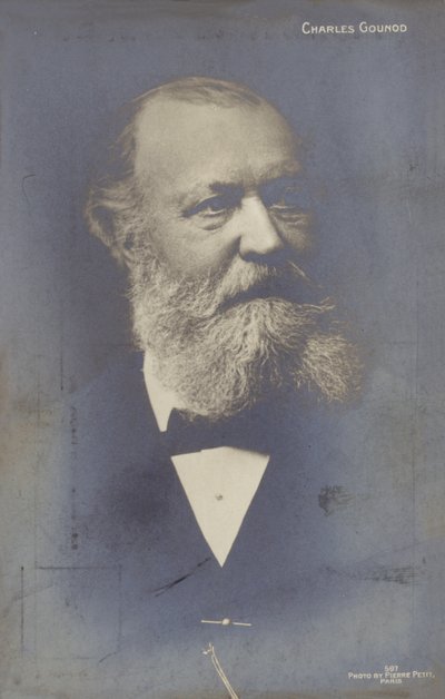 シャルル・グノー、フランスの作曲家（1818年〜1893年） 作： Pierre Petit