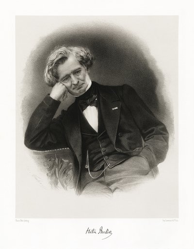 ヘクターベルリオーズ、1865-66 作： Pierre Petit