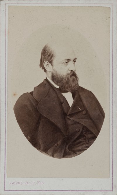 Henri Murger 1822-1861 の肖像、1861 年。 作： Pierre Petit