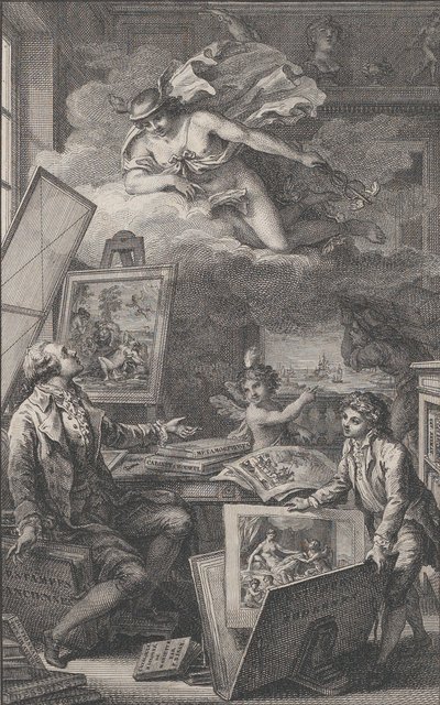 P. FRを偲んで。 P.-F.のコレクションのカタログの彫刻であるバサン。 バサン...、1798年。 作： Pierre Philippe Choffard