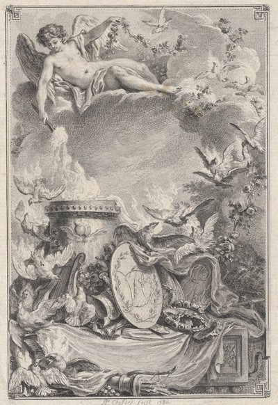 結婚の記念コイン、1780年。 作： Pierre Philippe Choffard