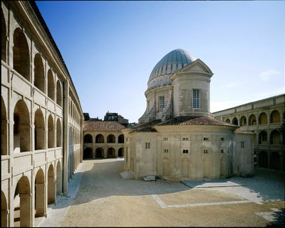 フランス、マルセイユ修道院のラ・ヴィエイユ・シャリテ教会。バロック建築、ピエール・ピュジェ作 作： Pierre Puget