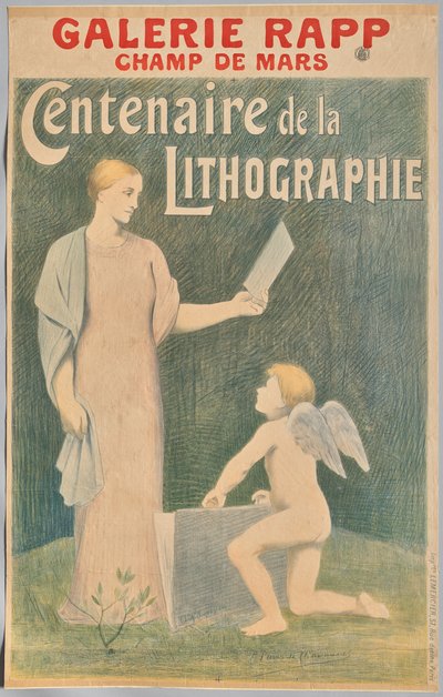 リソグラフィーの 100 周年 作： Pierre Puvis de Chavannes