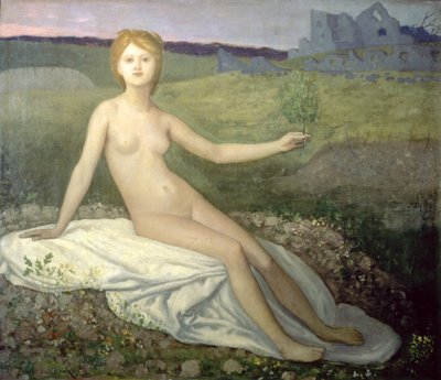 希望、1871-2（204644を参照） 作： Pierre Puvis de Chavannes
