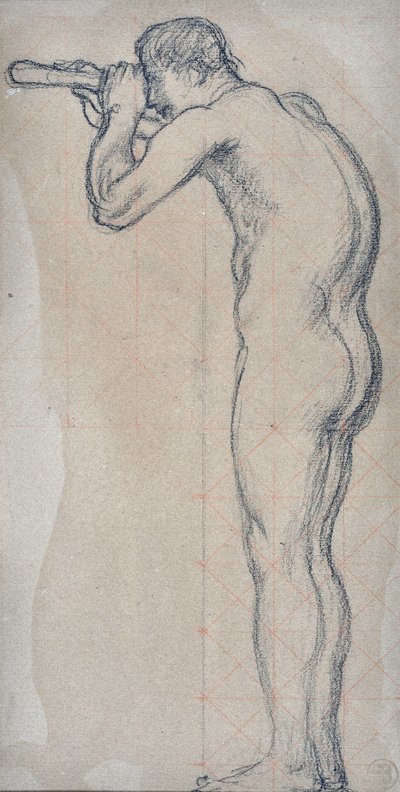 望遠鏡（図面） 作： Pierre Puvis de Chavannes