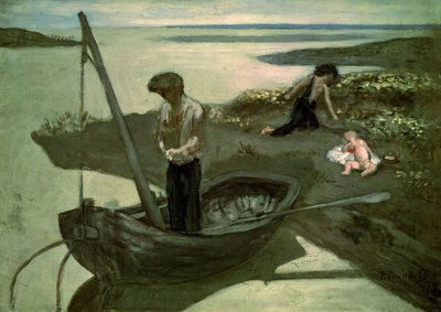 貧しい漁師のためのスケッチ 作： Pierre Puvis de Chavannes