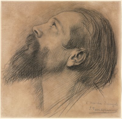 サント・ジュヌヴィエーヴのフリーズのための習作 作： Pierre Puvis de Chavannes