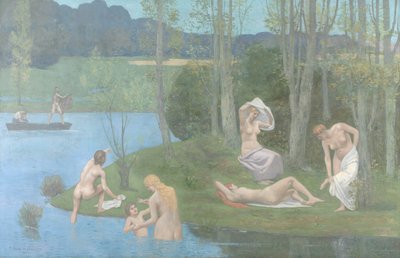 夏 作： Pierre Puvis de Chavannes
