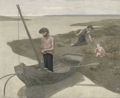 貧しい漁師、1881 作： Pierre Puvis de Chavannes