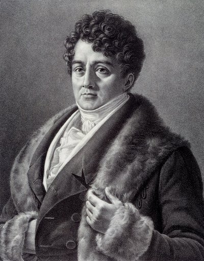 フランスの俳優フランソワ＝ジョゼフ（フランソワ・ジョゼフ）・タルマ（1763-1826）の肖像 ピエール・ヴィニュロン（1789-1872）のエングレーヴィング 19世紀 パリ、カルナヴァレ美術館蔵 作： Pierre Roch Vigneron