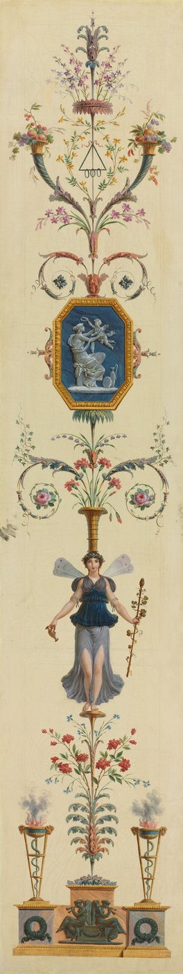 装飾パネル、1790年代。 作： Pierre Rousseau