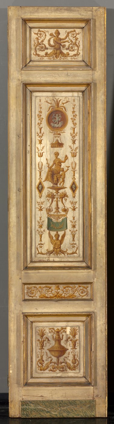 二重葉のドア、1790 年代。 作： Pierre Rousseau
