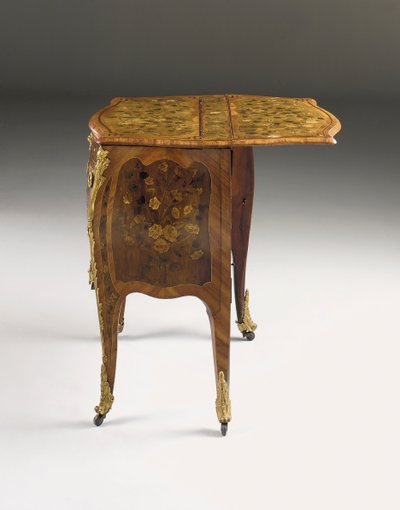 ルイ15世の箪笥、c.1765-70（オルモルに取り付けられたチューリップウッド、シカモア、アマランサス、寄木細工）（463003、463004、465391も参照） 作： Pierre Roussel