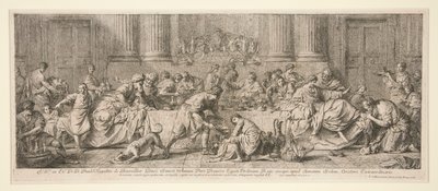 La Madeleine aux pieds de J?sus (パリサイ人シモンの家の宴会) 作： Pierre Subleyras
