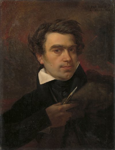 自画像 作： Pierre Van Hanselaere