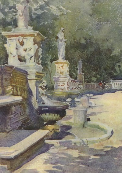 ボルゲーゼ公園（ローマ） 作： Pierre Vignal